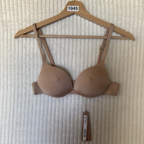 Skims Ultimate Nipple Apex Push-Up Bra Clay Size 32A NWT $74 - Picture 1 of 10